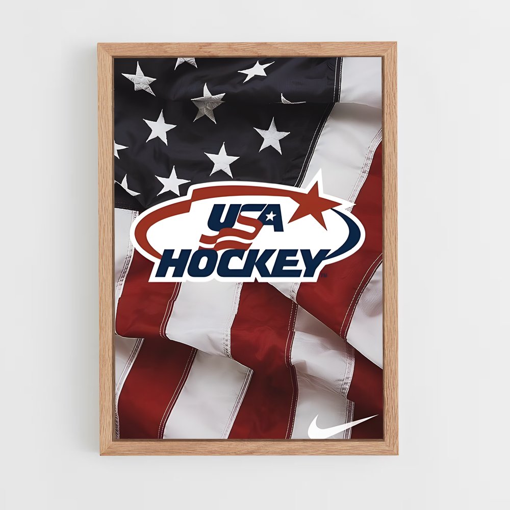 Poster Fier de l'Étoile – affiche Hockey sur glace (vue 4)